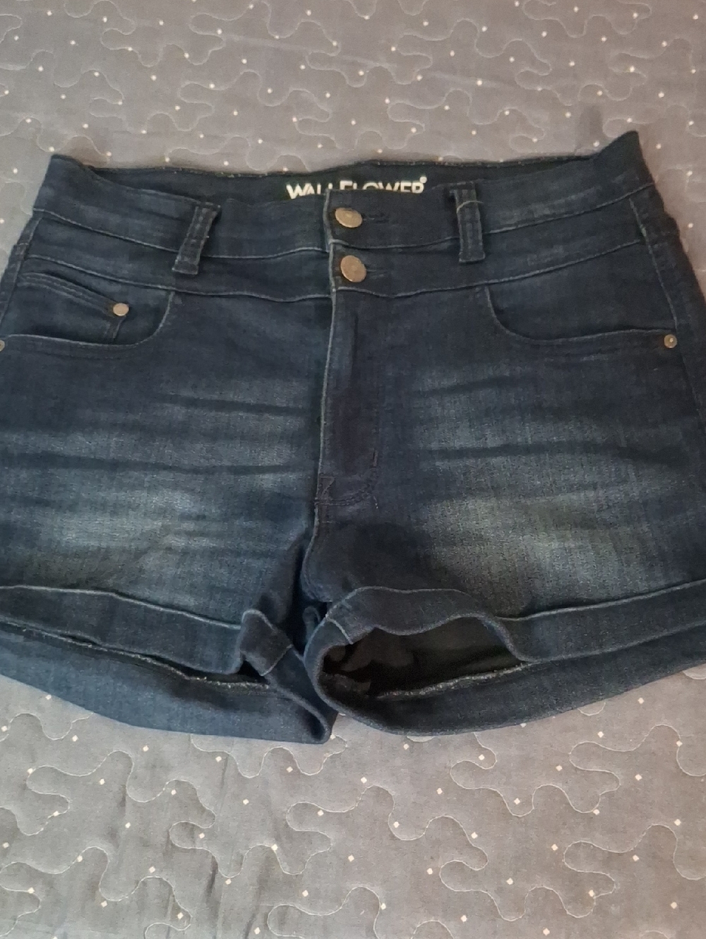 Wallflower The Sassy High-Rise Denim Shorts size 9